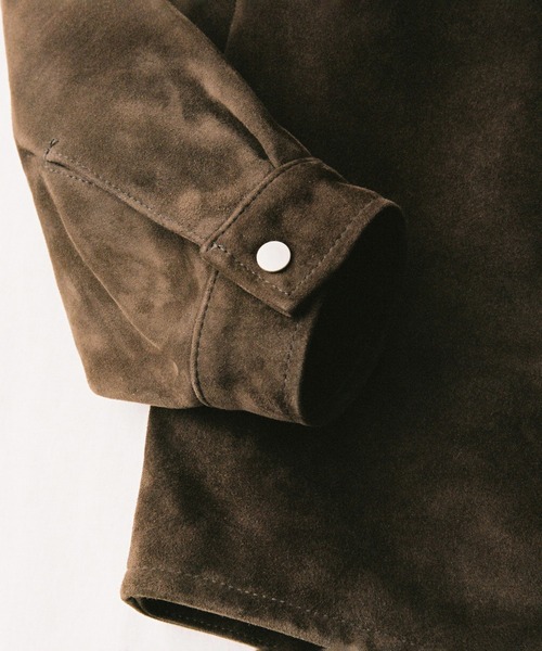 LEATHER SHIRT JACKET SUEDE（ブルゾン）｜The DUFFER N NEPHEWS（ザ