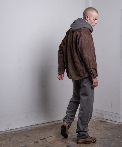 LEATHER SHIRT JACKET SUEDE（ブルゾン）｜The DUFFER N NEPHEWS（ザ