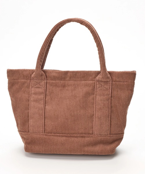 BILLABONG（ビラボン）の「BILLABONG レディース CORDUROY MINI TOTE B トートバッグ 【2025年秋冬モデル】 @autumn /ビラボンロゴ刺繍コーデュロイミニトートバック（トートバッグ・レディース・ブラック/ブラウン/アイボリー/ローズ・FREE）」の17枚目の写真
