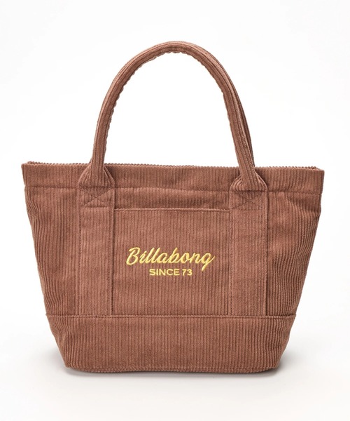 BILLABONG（ビラボン）の「BILLABONG レディース CORDUROY MINI TOTE B トートバッグ 【2025年秋冬モデル】 @autumn /ビラボンロゴ刺繍コーデュロイミニトートバック（トートバッグ・レディース・ブラック/ブラウン/アイボリー/ローズ・FREE）」の18枚目の写真