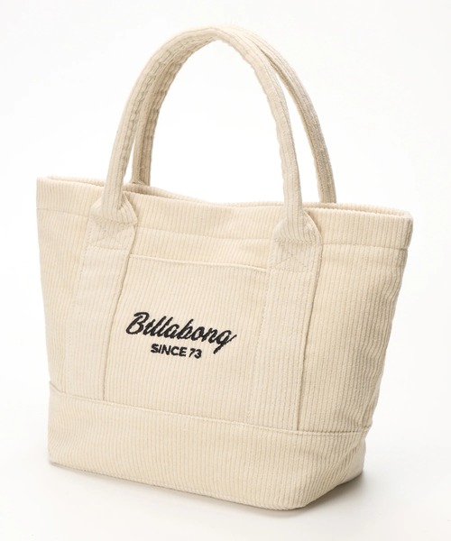 BILLABONG（ビラボン）の「BILLABONG レディース CORDUROY MINI TOTE B トートバッグ 【2025年秋冬モデル】 @autumn /ビラボンロゴ刺繍コーデュロイミニトートバック（トートバッグ・レディース・ブラック/ブラウン/アイボリー/ローズ・FREE）」の5枚目の写真