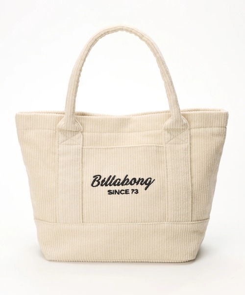 BILLABONG（ビラボン）の「BILLABONG レディース CORDUROY MINI TOTE B トートバッグ 【2025年秋冬モデル】 @autumn /ビラボンロゴ刺繍コーデュロイミニトートバック（トートバッグ・レディース・ブラック/ブラウン/アイボリー/ローズ・FREE）」の7枚目の写真