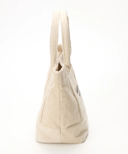 BILLABONG（ビラボン）の「BILLABONG レディース CORDUROY MINI TOTE B トートバッグ 【2025年秋冬モデル】 @autumn /ビラボンロゴ刺繍コーデュロイミニトートバック（トートバッグ・レディース・ブラック/ブラウン/アイボリー/ローズ・FREE）」の8枚目の写真