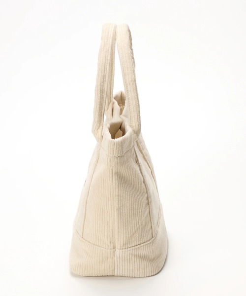 BILLABONG（ビラボン）の「BILLABONG レディース CORDUROY MINI TOTE B トートバッグ 【2025年秋冬モデル】 @autumn /ビラボンロゴ刺繍コーデュロイミニトートバック（トートバッグ・レディース・ブラック/ブラウン/アイボリー/ローズ・FREE）」の9枚目の写真