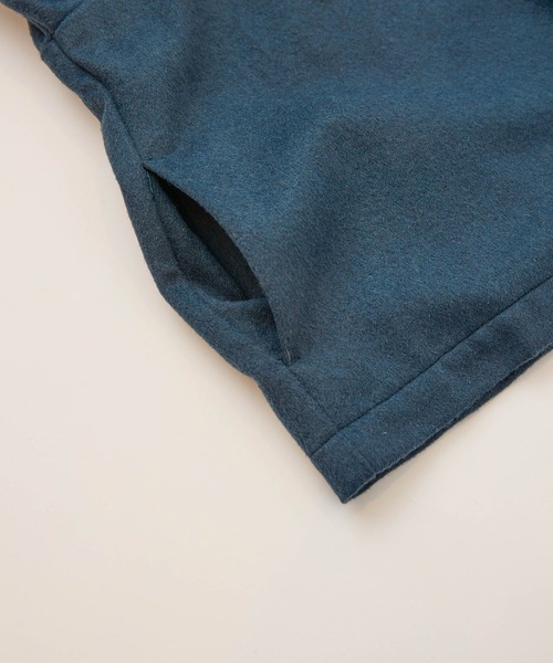 NIMES（ニーム）の「ウールジャージーショートジャケット（その他アウター・レディース・ダークグリーン/ブラック/ベージュ・FREE）」の12枚目の写真