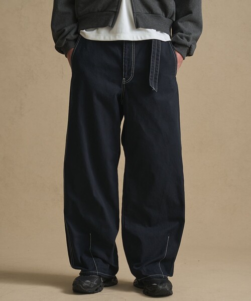 たこUNITED TOKYO ブリーチベルテッドデニム たこ様専用UNITED TOKYO ブリーチベルテッドデニム