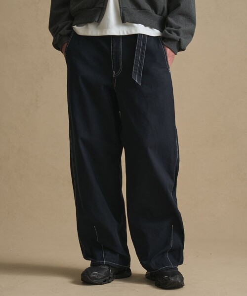 SHIOTA×PUBLIC TOKYO ベルテッドデニム（デニムパンツ）｜PUBLIC TOKYO