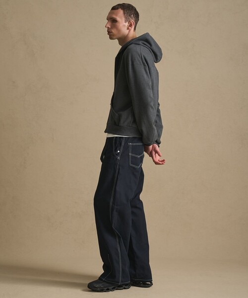 【タグ付き】SHIOTA PUBLIC TOKYO ベルテッドデニム サイズ2 PUBLIC TOKYO（パブリックトウキョウ）の「SHIOTA×PUBLIC TOKYO