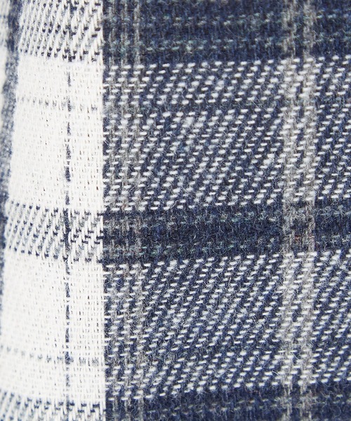 a.p.o.v.(エーピーオービー)の「a.p.o.v. オーバーサイズクロップド丈チェックネルシャツ(シャツ/ブラウス・メンズ・ブラック/ネイビー/グリーン・ONESIZE)」の12枚目の写真