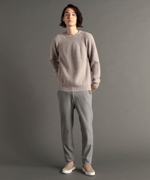 MONSIEUR NICOLE（ムッシュニコル）の「Cosmical warm ツイルストレッチパンツ（その他パンツ・メンズ・グレー/ブラック/グレー系その他/ネイビー・SMALL/MEDIUM/LARGE/X-LARGE）」の5枚目の写真