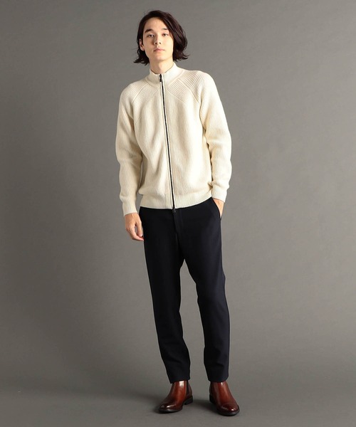 MONSIEUR NICOLE（ムッシュニコル）の「Cosmical warm ツイルストレッチパンツ（その他パンツ・メンズ・グレー/ブラック/グレー系その他/ネイビー・SMALL/MEDIUM/LARGE/X-LARGE）」の7枚目の写真