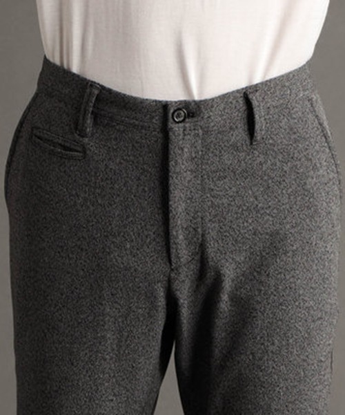 MONSIEUR NICOLE（ムッシュニコル）の「Cosmical warm ツイルストレッチパンツ（その他パンツ・メンズ・グレー/ブラック/グレー系その他/ネイビー・SMALL/MEDIUM/LARGE/X-LARGE）」の12枚目の写真