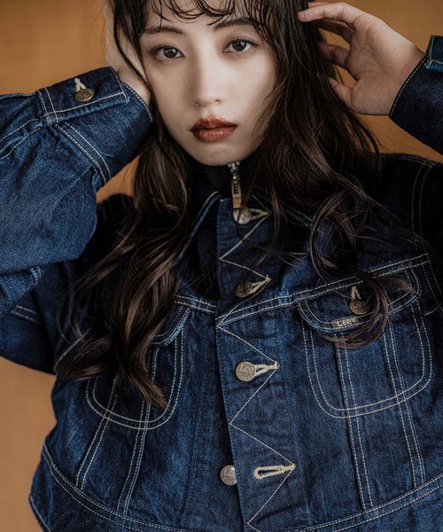 HARE（ハレ）の「【井手上漠さん着用/Lee×HARE】Leeデニムジャケット（デニムジャケット・レディース・ブルー/ブラック・SMALL/MEDIUM）」の20枚目の写真