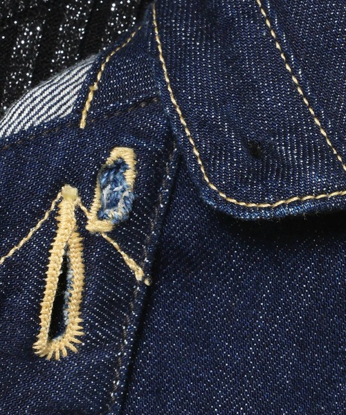 HARE（ハレ）の「【井手上漠さん着用/Lee×HARE】Leeデニムジャケット（デニムジャケット・レディース・ブルー/ブラック・SMALL/MEDIUM）」の12枚目の写真