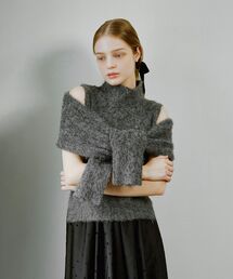 ボレロ付き3wayニット