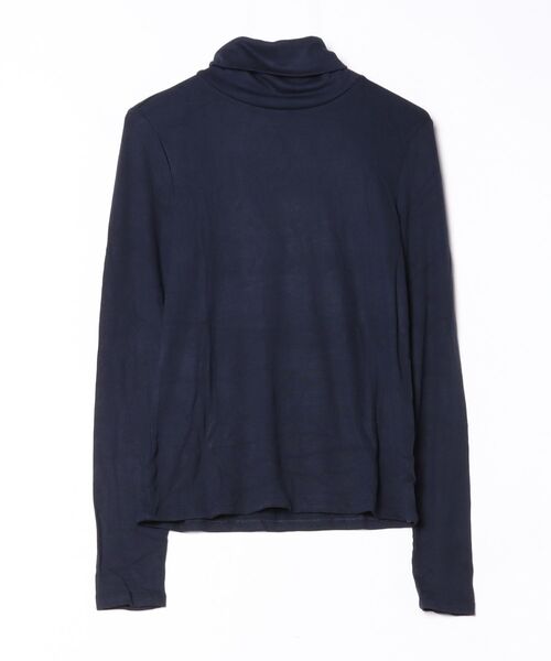 BANANA REPUBLIC FACTORY STORE(バナナリパブリック ファクトリーストア)の「BANANA REPUBLIC FACTORY STORE SOFT LUXE タートルネックカットソー(Tシャツ/カットソー・レディース・ホワイト/ネイビー/ブラック/グレー・XS/S/M/L)」の9枚目の写真