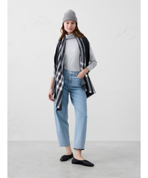 BANANA REPUBLIC FACTORY STORE(バナナリパブリック ファクトリーストア)の「BANANA REPUBLIC FACTORY STORE SOFT LUXE タートルネックカットソー(Tシャツ/カットソー・レディース・ホワイト/ネイビー/ブラック/グレー・XS/S/M/L)」の7枚目の写真