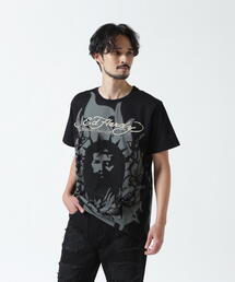 Ed Hardy エドハーディー Tシャツ Ed Hardy/エド ハーディー/ECST SS TEE_TIGER（Tシャツ/カットソー