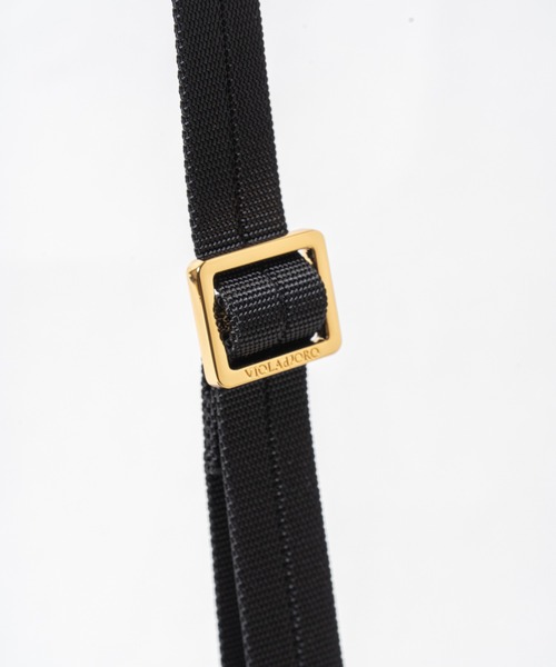 VIOLAd'ORO(ヴィオラドーロ)の「【VIOLAd'ORO/ヴィオラドーロ】ノットハンドル ナイロントートバッグ BIANCA XSサイズ(ショルダーバッグ・レディース・ブラック系その他/ブラック/グレー系その他/ベージュ系その他/チャコールグレー・FREE)」の22枚目の写真