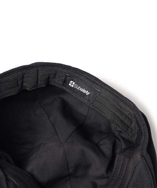 Subciety（サブサエティ）の「Heavy twill hunting cap（ハンチング/ベレー帽・メンズ・ブラック/ブラウン・FREE）」の11枚目の写真