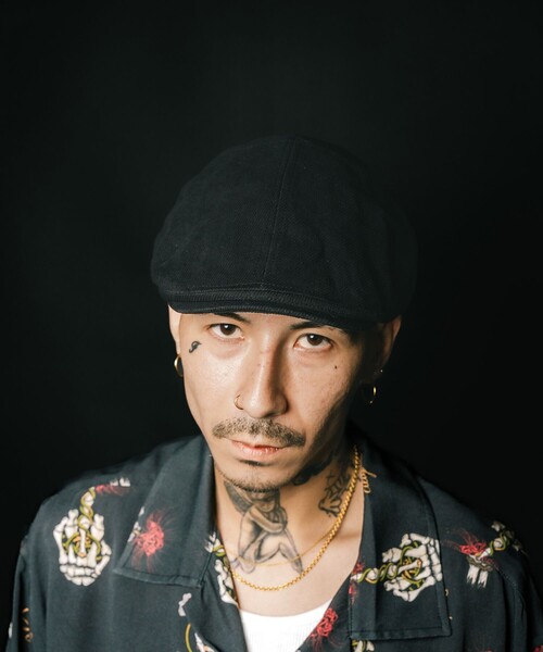 Subciety（サブサエティ）の「Heavy twill hunting cap（ハンチング/ベレー帽・メンズ・ブラック/ブラウン・FREE）」の12枚目の写真