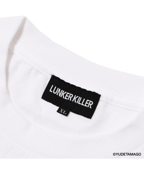 LUNKER KILLER（ランカーキラー）の「"BUFFALOMAN with BASS" BIG-Tee（Tシャツ/カットソー・メンズ・ホワイト×レッド/ブラック×レッド・M/L/XL）」の13枚目の写真