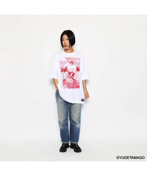LUNKER KILLER（ランカーキラー）の「"BUFFALOMAN with BASS" BIG-Tee（Tシャツ/カットソー・メンズ・ホワイト×レッド/ブラック×レッド・M/L/XL）」の17枚目の写真