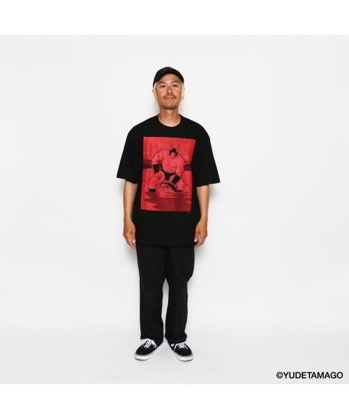 LUNKER KILLER（ランカーキラー）の「"BUFFALOMAN with BASS" BIG-Tee（Tシャツ/カットソー・メンズ・ホワイト×レッド/ブラック×レッド・M/L/XL）」の10枚目の写真