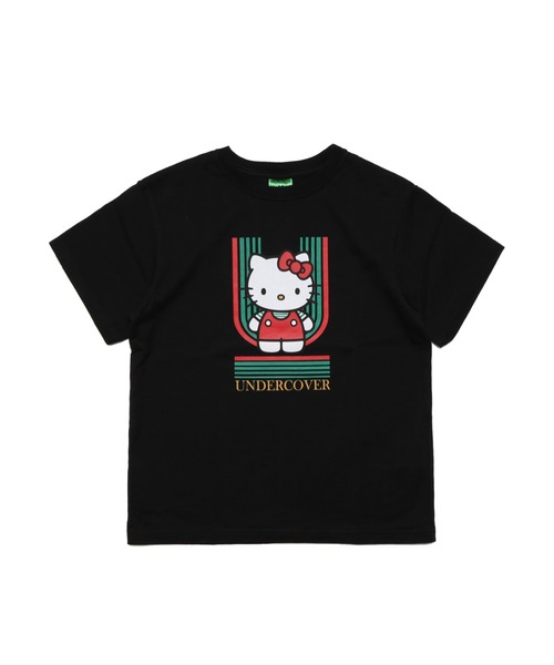 UNDERCOVER KIDS(アンダーカバーキッズ)の「UC2E5804-1(Tシャツ/カットソー・キッズ・ブラック/ライトグレー・100/120)」の2枚目の写真