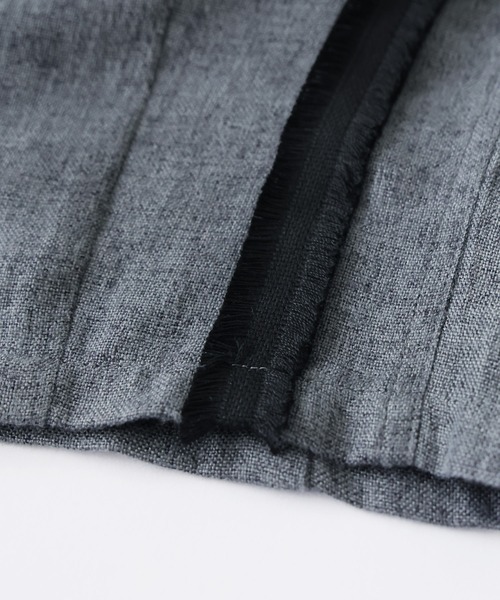 antiqua(アンティカ)の「テープライン ワイドパンツ(その他パンツ・レディース・ブラック/グレー・MEDIUM/LARGE)」の11枚目の写真