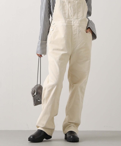 Healthy denim(ヘルシーデニム)の「ヘルシーコールサロペット(ワンピース・レディース・アイボリー・1)」の11枚目の写真