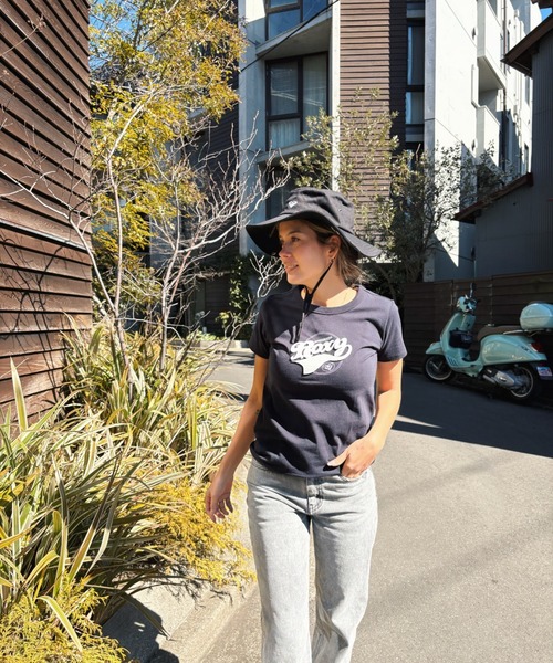 ROXY(ロキシー)の「LOST IN SUMMER TEE/ロキシー半袖Tシャツ(Tシャツ/カットソー・レディース・ホワイト/ブラック・MEDIUM/LARGE)」の9枚目の写真