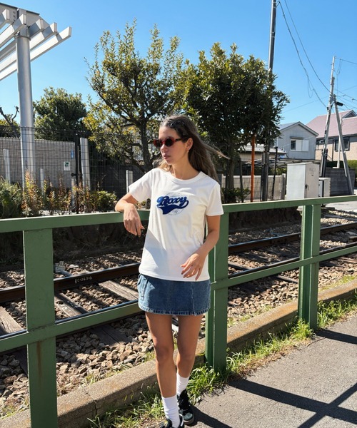 ROXY(ロキシー)の「LOST IN SUMMER TEE/ロキシー半袖Tシャツ(Tシャツ/カットソー・レディース・ホワイト/ブラック・MEDIUM/LARGE)」の15枚目の写真
