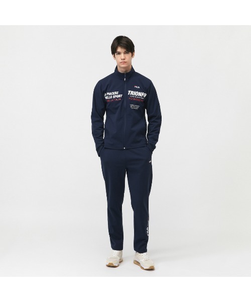 FILA（フィラ）の「【別注】フィラ FILA メンズジャージパンツ 限定コラボ（その他パンツ・メンズ・ブラック/グレー/ネイビー・M/L/LL）」の7枚目の写真