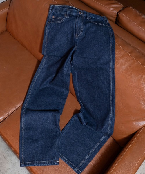 Dickies(ディッキーズ)の「Dickies/ディッキーズトーマスヴィル デニムパンツ/ルーズデニム/ルーズシルエット(デニムパンツ・レディース・ダークグリーン/ブルー/インディゴブルー・25/26/27)」の2枚目の写真
