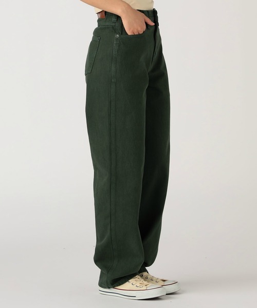 Dickies(ディッキーズ)の「Dickies/ディッキーズトーマスヴィル デニムパンツ/ルーズデニム/ルーズシルエット(デニムパンツ・レディース・ダークグリーン/ブルー/インディゴブルー・25/26/27)」の16枚目の写真