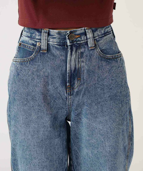Dickies(ディッキーズ)の「Dickies/ディッキーズトーマスヴィル デニムパンツ/ルーズデニム/ルーズシルエット(デニムパンツ・レディース・ダークグリーン/ブルー/インディゴブルー・25/26/27)」の6枚目の写真