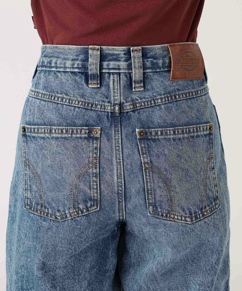 Dickies(ディッキーズ)の「Dickies/ディッキーズトーマスヴィル デニムパンツ/ルーズデニム/ルーズシルエット(デニムパンツ・レディース・ダークグリーン/ブルー/インディゴブルー・25/26/27)」の7枚目の写真