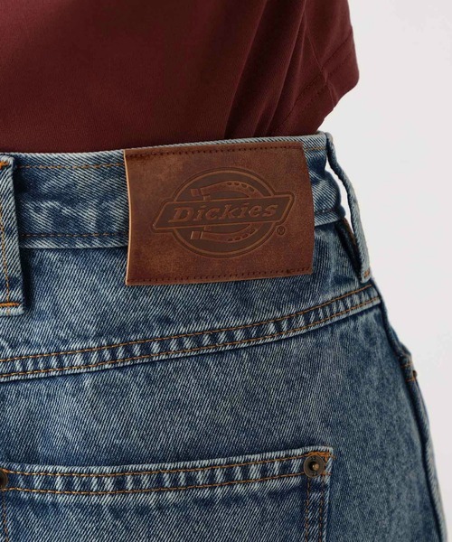 Dickies(ディッキーズ)の「Dickies/ディッキーズトーマスヴィル デニムパンツ/ルーズデニム/ルーズシルエット(デニムパンツ・レディース・ダークグリーン/ブルー/インディゴブルー・25/26/27)」の8枚目の写真