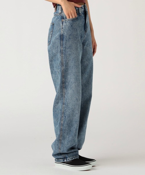Dickies(ディッキーズ)の「Dickies/ディッキーズトーマスヴィル デニムパンツ/ルーズデニム/ルーズシルエット(デニムパンツ・レディース・ダークグリーン/ブルー/インディゴブルー・25/26/27)」の14枚目の写真