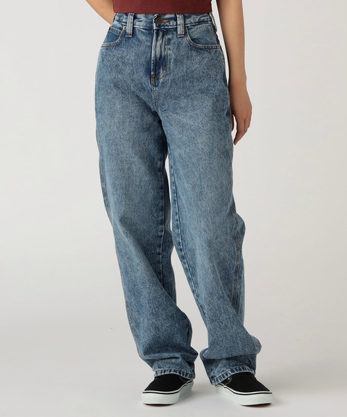 Dickies(ディッキーズ)の「Dickies/ディッキーズトーマスヴィル デニムパンツ/ルーズデニム/ルーズシルエット(デニムパンツ・レディース・ダークグリーン/ブルー/インディゴブルー・25/26/27)」の9枚目の写真