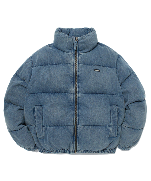WKNDRS(ウィーキャンドース)の「DENIM PUFFER JK (DENIM)(ダウンジャケット/コート・レディース・その他・LARGE/X-LARGE/MEDIUM)」の1枚目の写真