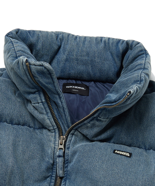 WKNDRS(ウィーキャンドース)の「DENIM PUFFER JK (DENIM)(ダウンジャケット/コート・レディース・その他・LARGE/X-LARGE/MEDIUM)」の3枚目の写真