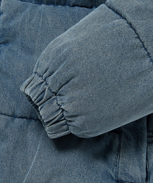 WKNDRS(ウィーキャンドース)の「DENIM PUFFER JK (DENIM)(ダウンジャケット/コート・レディース・その他・LARGE/X-LARGE/MEDIUM)」の4枚目の写真