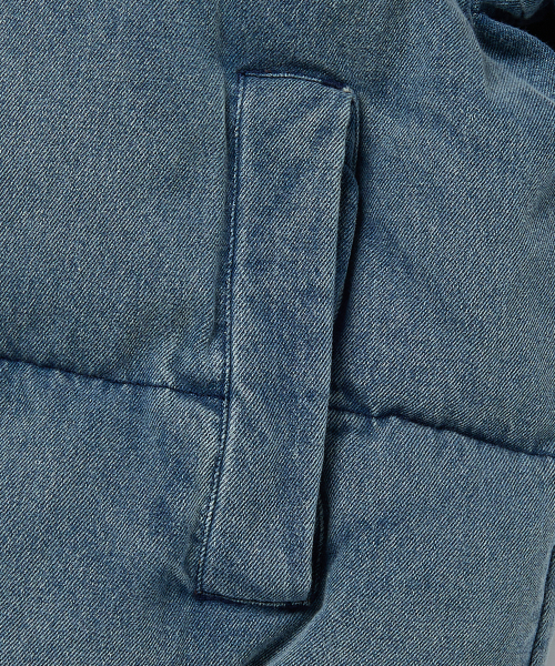 WKNDRS(ウィーキャンドース)の「DENIM PUFFER JK (DENIM)(ダウンジャケット/コート・レディース・その他・LARGE/X-LARGE/MEDIUM)」の5枚目の写真
