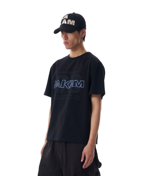 AAKAM（アーカム）の「Painted 98 Half Top (Black)（Tシャツ/カットソー・レディース・その他・1/2）」の4枚目の写真