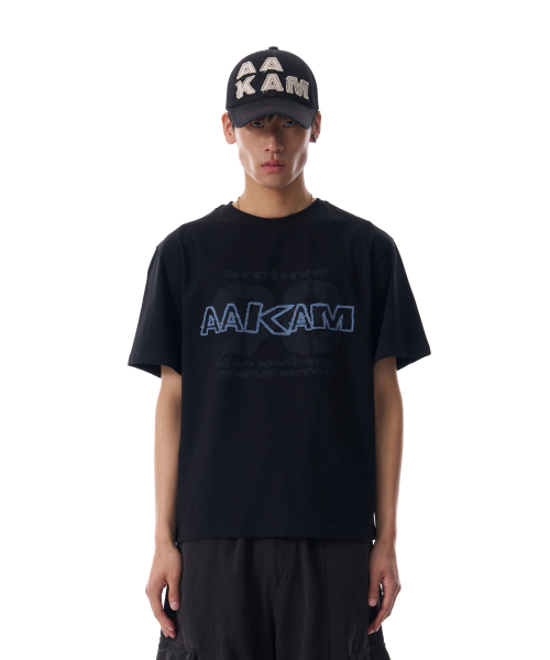 AAKAM（アーカム）の「Painted 98 Half Top (Black)（Tシャツ/カットソー・レディース・その他・1/2）」の5枚目の写真
