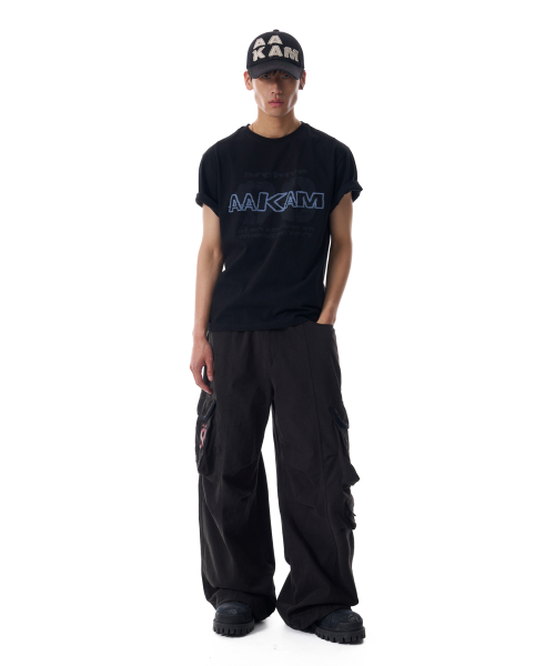 AAKAM（アーカム）の「Painted 98 Half Top (Black)（Tシャツ/カットソー・レディース・その他・1/2）」の8枚目の写真