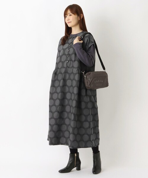 one'sterrace(ワンズテラス)の「JOUET ジョエット GLEAMロゴミニショルダー(ショルダーバッグ・レディース・ピンク系9/ブラック系8/グレー系4・99)」の12枚目の写真