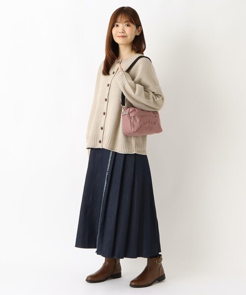 one'sterrace(ワンズテラス)の「JOUET ジョエット GLEAMロゴミニショルダー(ショルダーバッグ・レディース・ピンク系9/ブラック系8/グレー系4・99)」の14枚目の写真